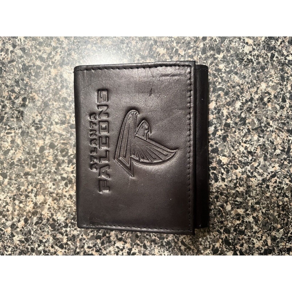 Falcons Leather Wallet- Black